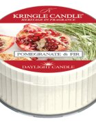 Kringle Candle Pomegranate & Fir Daylight чаена свещ 42 гр.