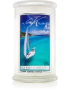 Kringle Candle Sea Salt & Bergamot ароматна свещ 623 гр.