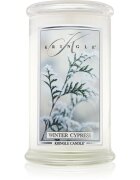 Kringle Candle Winter Cypress ароматна свещ 624 гр.