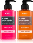 KUNDAL Honey & Macadamia Baby Powder комплект за тяло