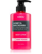 KUNDAL Honey & Macadamia Baby Powder подхранващ лосион за тяло с хидратиращ ефект 500 мл.