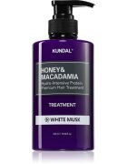 KUNDAL Honey & Macadamia White Musk интензивна хидратираща грижа за суха и увредена коса 500 мл.