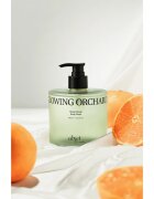 KUNDAL Objet Moist Gleam Body Wash парфюмиран душ гел за интензивна хидратация с аромат Glowing Orchard 450 мл.