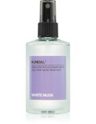 KUNDAL Pure Moist Body Mist White Musk мъгла за тяло с успокояващ ефект 128 мл.