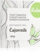 Kvitok Tea tree Твърд шампоан за мазна коса 50 гр.