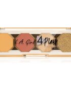 L.A. Girl Cosmetics 4 Play палитра сенки за очи цвят Juicy 3.2 гр.