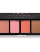 L.A. Girl Cosmetics Fanatic палитра с ружове цвят Blushed Babe 4x4 гр.