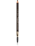 L.A. Girl Cosmetics Featherlite дълготраен молив за вежди с четка цвят Dark Brown 1.1 гр.