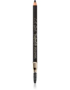 L.A. Girl Cosmetics Featherlite дълготраен молив за вежди с четка цвят Soft Black 1.1 гр.