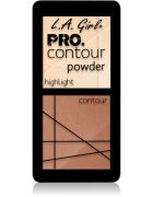 L.A. Girl Cosmetics PRO. Contour Powder контурираща палитра за лице цвят Light 5.6 гр.