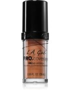 L.A. Girl Cosmetics PRO. Coverage озаряващ течен фон дьо тен цвят Soft Honey 28 мл.