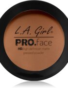L.A. Girl Cosmetics PRO. Face HD компактна пудра с матиращ ефект цвят True Bronze 7 гр.