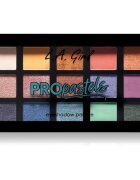 L.A. Girl Cosmetics PRO Pastels палитра сенки за очи 18 гр.
