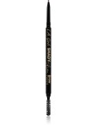 L.A. Girl Cosmetics Shady Slim автоматичен молив за вежди с четка цвят Soft Brown 0.08 гр.