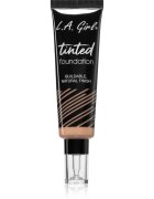 L.A. Girl Cosmetics Tinted Foundation хидратиращ тониращ крем цвят Warm Beige 30 мл.