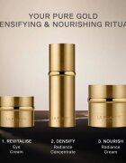 La Prairie Pure Gold Radiance Eye Cream луксозен крем за околоочната зона и клепачи за освежаване и изглаждане на кожата refill 20 мл.