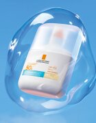 La Roche-Posay Anthelios UV Air Serum Sunscreen защитен серум за всички типове кожа на лицето SPF 50+ Light Natural 50 мл.