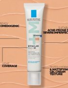 La Roche-Posay Effaclar DUO+M Unifiant лек тониращ крем с хидратиращ ефект цвят Medium 40 мл.
