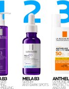 La Roche-Posay Mela B3 почистващ гел за лице да уеднакви цвета на кожата 200 мл.