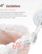 Laifen Wave Special електрическа четка за зъби + 2 резервни глави Pink 1 бр.