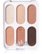 Laka Forever6 Eye Palette палитра сенки за очи цвят 04 Tan Peach 7 гр.