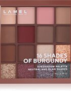 LAMEL 16 Shades of Burgundy палитра сенки за очи 16 гр.