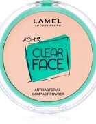 LAMEL OhMy Clear Face компактна пудра с антибактериална добавка цвят 403 Rosy beige 6 гр.