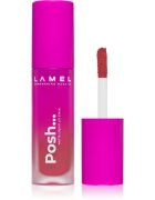 LAMEL Posh Matte Liquid Lip Stain дълготрайно матово течно червило цвят №405 Punch Pin 4 гр.