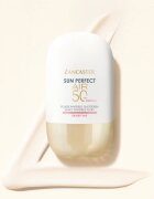 Lancaster Sun Perfect Air 50 Sensitive Mineral ултра лек защитен флуид за чувствителна кожа със склонност към почервеняване SPF 50 40 мл.