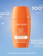 Lancaster Sun Sensitive Tinted Mattifying Fluid матираща емулсия водоустойчив SPF 50 30 мл.