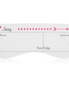 Lash Brow Eyebrow Stencil шаблони за вежди 10 бр.