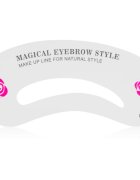 Lash Brow Eyebrow Stencil шаблони за вежди 24 бр.