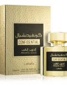 Lattafa Confidential Private Gold парфюмна вода унисекс 100 мл.