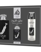 Lattafa Pride Ishq Al Shuyukh Silver подаръчен комплект унисекс 1 бр.