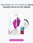 L’biotica Masks регенерираща маска за ходила под формата на чорапи 32 мл.