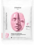 L’biotica Transforming Collagen Mask with PDRN in Microcapsules колагенова маска за стягане на кожата 1 бр.