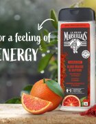 Le Petit Marseillais Blood Orange & Saffron душ гел 4 в 1 за мъже 400 мл.