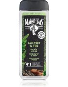 Le Petit Marseillais Cade Wood & Fern душ гел 4 в 1 за мъже 400 мл.