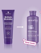 Lee Stafford Bleach Blondes Toning Conditioner тониращ балсам за блонд коса и коса с кичури 250 мл.
