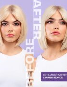 Lee Stafford Bleach Blondes Toning Shampoo шампоан за руса коса неутрализиращ жълтеникавите оттенъци 250 мл.