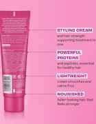 Lee Stafford Grow Strong & Long Styling Cream стилизиращ крем с протеин 100 мл.