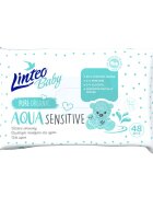 Linteo Baby Aqua Sensitive нежни мокри кърпички за бебета 48 бр.