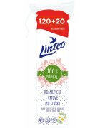 Linteo Natural Cotton Pads памучни подложки 140 бр.