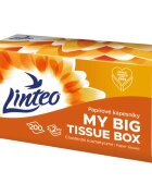 Linteo Paper Tissues Two-ply Paper 200 pcs per box хартиени кърпички 200 бр.