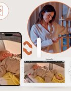 Lionelo Babyline 9.2 AI Цифров видео бебефон 1 бр.