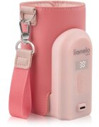 Lionelo Care Thermup Go Evo Нагревател за бебешки бутилки Coral Pink 1 бр.
