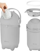 Lionelo Purebin кош за пелени Grey 10l 1 бр.