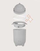Lionelo Purebin кош за пелени Grey 10l 1 бр.