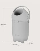 Lionelo Purebin кош за пелени Grey 10l 1 бр.