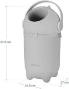 Lionelo Purebin кош за пелени Grey 10l 1 бр.